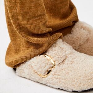 Egg Shell Teddy Birkenstocks